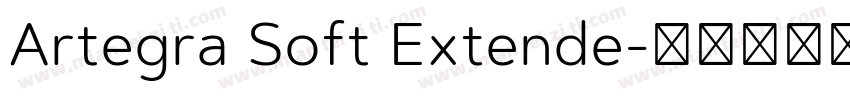 Artegra Soft Extende字体转换